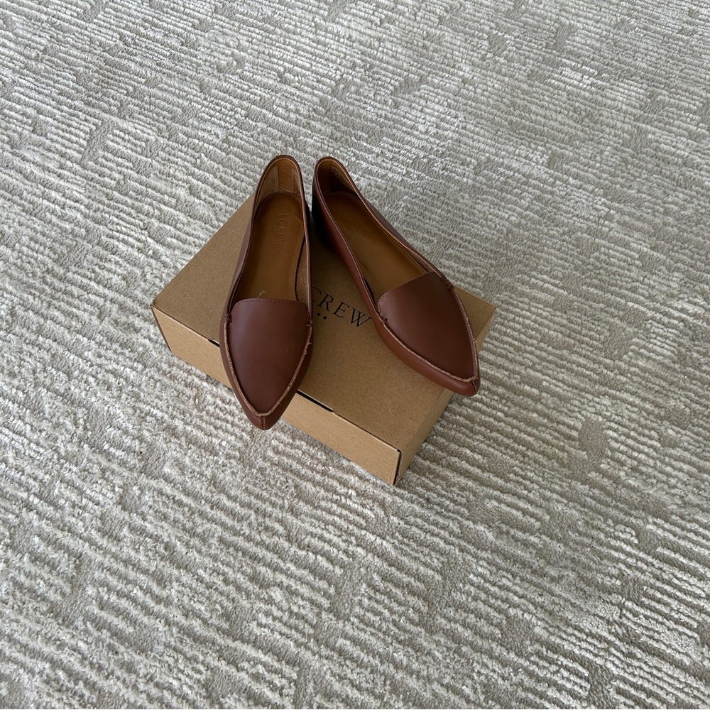 J Crew Leather Loafers